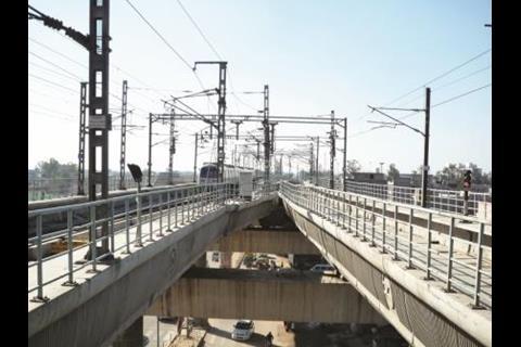 Line 6 is the second standard-gauge metro line to open in Delhi.